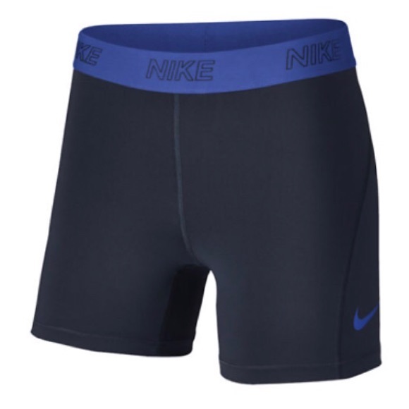 Nike pro shorts navy blue Clearance